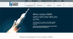 Desktop Screenshot of custommmic.com