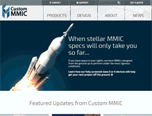 Tablet Screenshot of custommmic.com